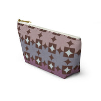World's Fair Accessory Pouch w T-bottom in Purple